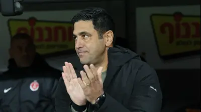 אליניב ברדה, מאמן הפועל תל אביב. דני מרון