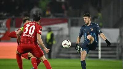 נועם בן הרוש שחקן מכבי תל אביב. SILAS STEIN/AFP,GettyImages