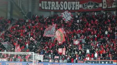 אוהדי הפועל באר שבע. דני מרון