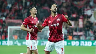 שחקן הפועל באר שבע, אליאל פרץ. דני מרון