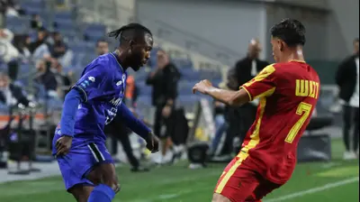 ג'יימס אדניי שחקן הפועל פתח תקוה. דני מרון