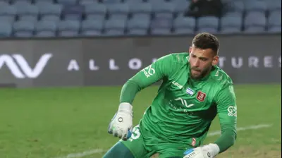 נדב זמיר שוער הפועל ירושלים. דני מרון