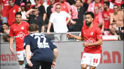 לוקאס פלקאו, הפועל תל אביב מול הפועל ירושלים. ברני ארדוב