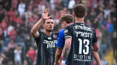 איבן קריצ'אק שחקן הפועל חיפה. אריאל שלום