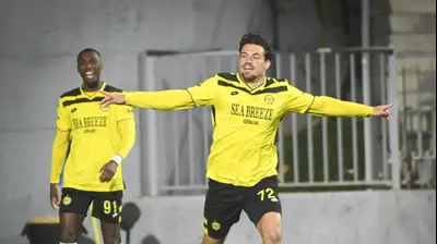 רותם קלר, שחקן מכבי נתניה. ברני ארדוב