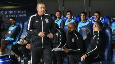 איימן אבו יונס מאמן זמני בני סכנין. קובי אליהו