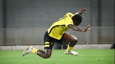 גונטי ג'וניור דיומנדה שחקן מכבי נתניה. ברני ארדוב