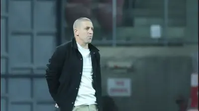 מאמן הפועל באר שבע, רן קוז'וך. דני מרון