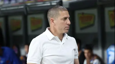 מאמן הפועל באר שבע, רן קוז'וך. דני מרון