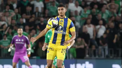 שחקן מכבי תל אביב אלעד מדמון. דני מרון