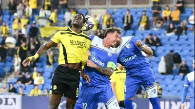 שי בן דוד, מכבי נתניה מול עירוני קרית שמונה. ברני ארדוב