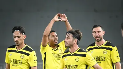 מתאוס דאבו שחקן מכבי נתניה. ברני ארדוב