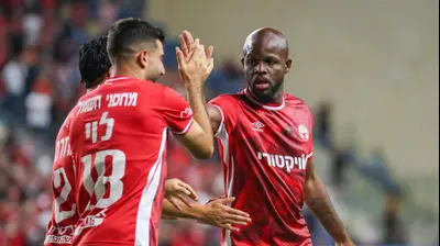 ג'בון איסט חוגג שער, הפועל באר שבע. קובי אליהו