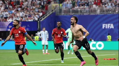 מוסטפא זיקו, שחקן נבחרת מצרים. GettyImages