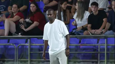 מאמן הפועל רמת גן מסאי דגו. דני מרון