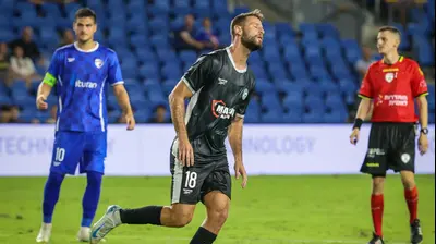 עדן שמיר שחקן עירוני טבריה מאוכזב. קובי אליהו