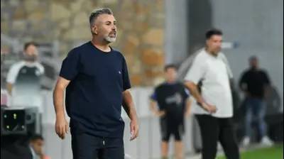 ליאור זדה מאמן הפועל ירושלים מול עירוני טבריה. ברני ארדוב