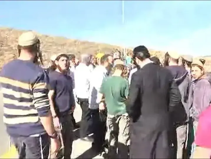 עימותים בין מתנחלים לפלסטינים בקוסרא 4 בדצמבר 2017