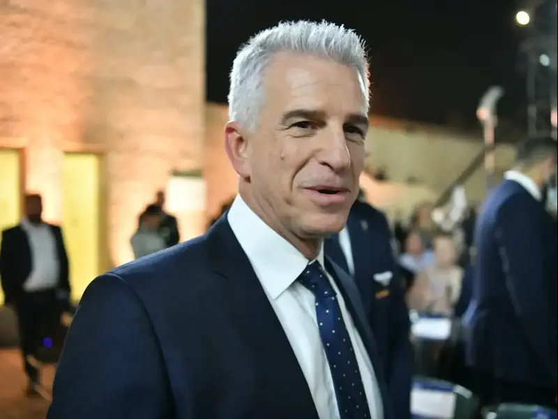 ראש המוסד דדי ברנע בעצרת הפתיחה הממלכתית ליום הזיכרון לשואה, יד ושם ירושלים, 23 באפריל 2025