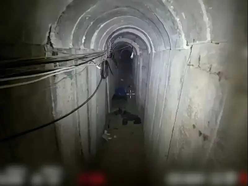 כוח הנדסה השמיד מנהרות - לפתע מחבלים יצאו ופתחו באש