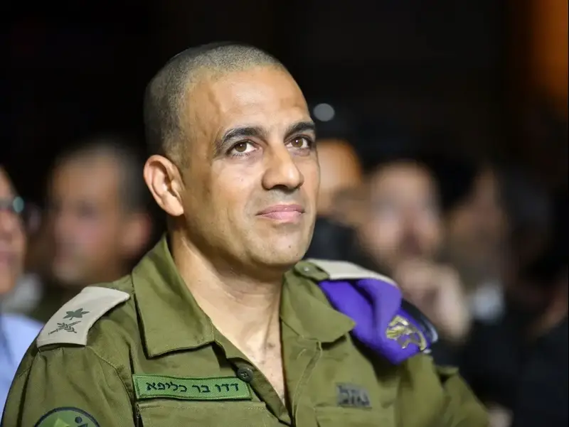מסתמן: דדו בר כליפא צפוי להתמנות למפקד פיקוד מרכז הבא