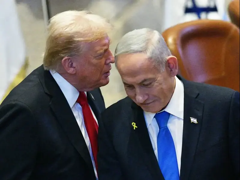 טראמפ: "ישראל לא תעשה כלום עם הגדה, היא מתנהגת יפה"