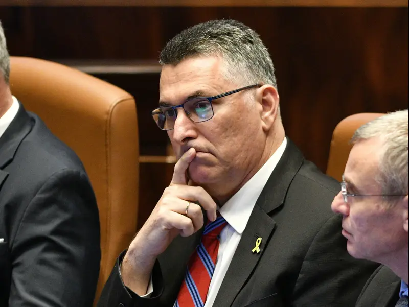 גדעון סער, יאיר לפיד, פתיחת מושב הכנסת, 20 באוקטובר 2025