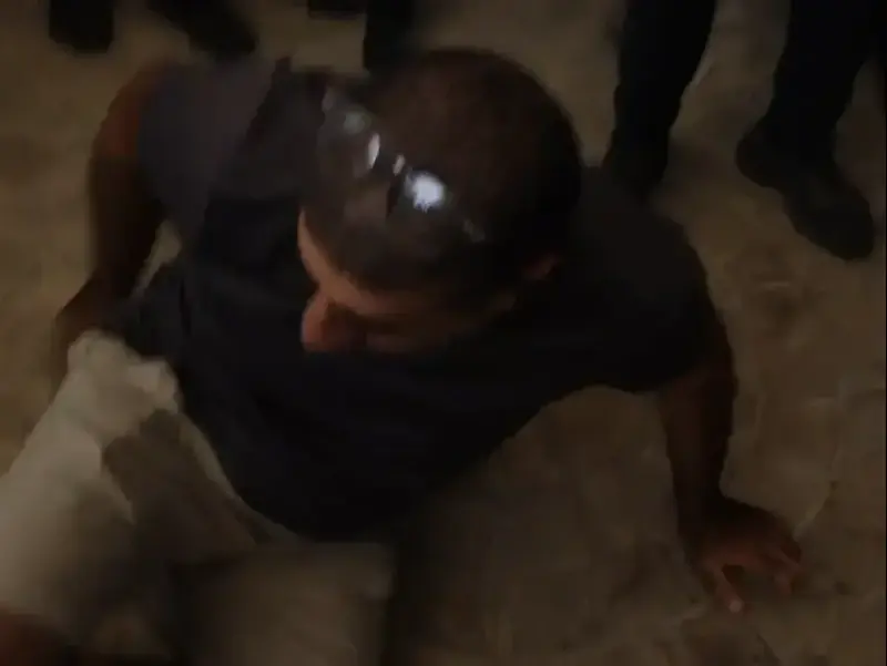 במהלך עצרת החרדים, הותקף כתב 13.