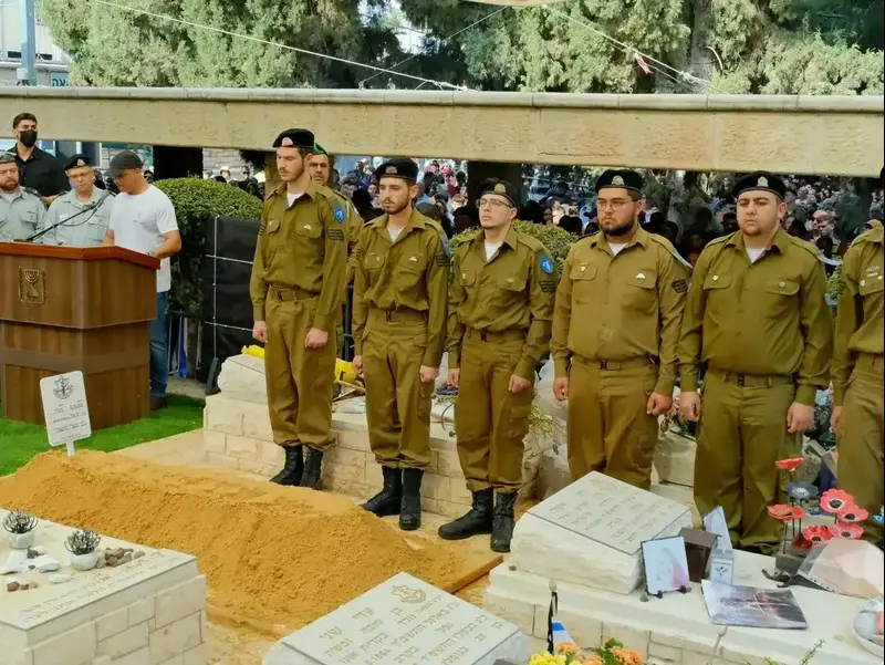 הלוויתו של סמ״ר עוז דניאל ז״ל