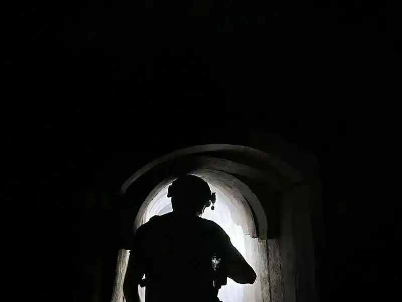 כוחות צה"ל פועלים במרחב התוואי התת-קרקעי בעזה