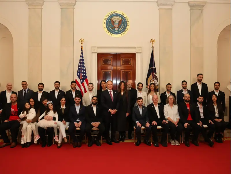 פגישת פדויי השבי עם הנשיא טראמפ, הבית הלבן, 20 בנובמבר 2025