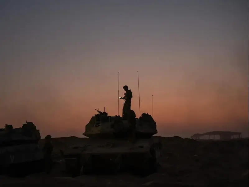 תיעוד מפעילות צה"ל וכוחות כוחות צק״ח הנח״ל במרחב רפיח בעזה