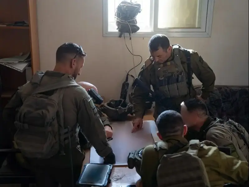 תיעוד מפעילות צה"ל וכוחות כוחות צק״ח הנח״ל במרחב רפיח בעזה