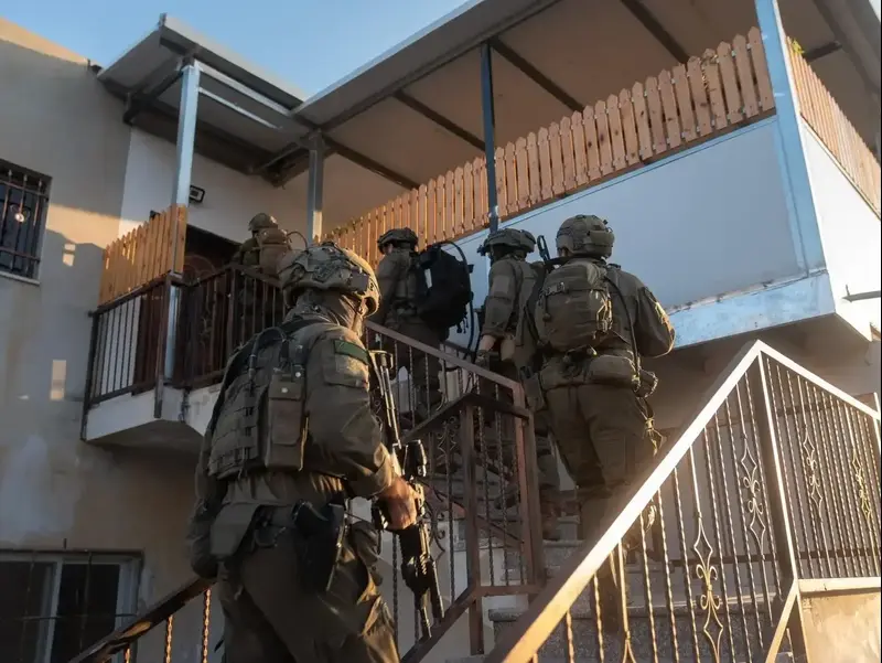 פעילות לוחמי הקומנדו במבצע ״חמש אבנים״ בשומרון. 29.11.25