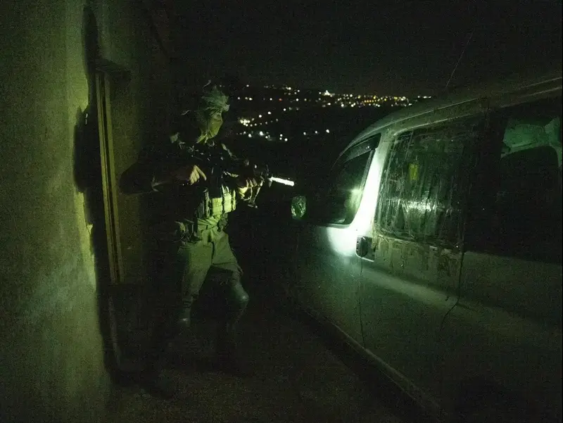 פעילות לוחמי הקומנדו במבצע ״חמש אבנים״ בשומרון. 29.11.25