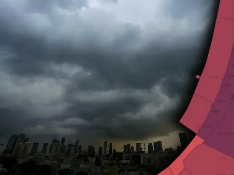 ההתרעה האדומה בשירות, כמויות הגשם החריגות - ומתי השיא?