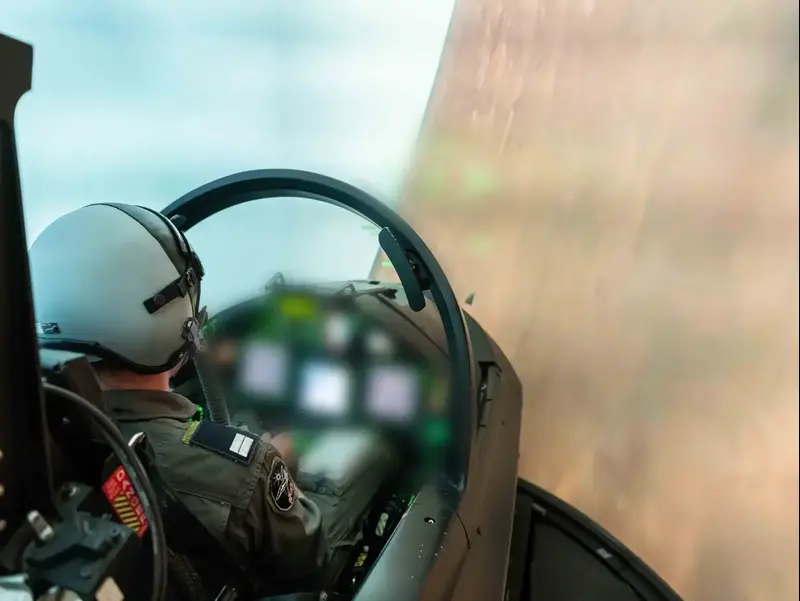 סרן ד' טייס הקרב והמדריך, סימולציות