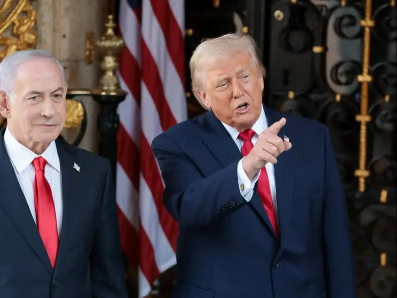 פגישת טראמפ נתניהו