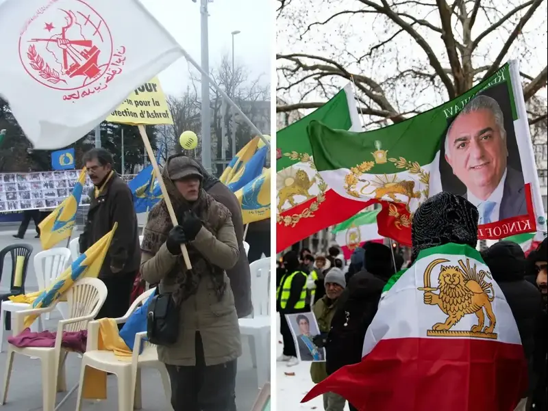 מלוכנים ושמאלנים: המחאה באיראן חשפה את הקרע באופוזיציה