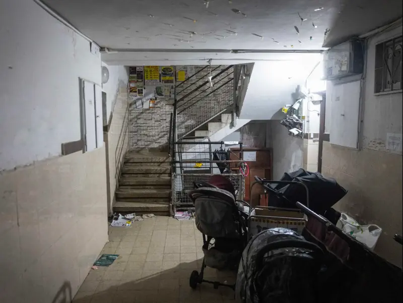 הבניין בו פעל הפעוטון שבו מתו שני פעוטות ורבים אחרים נפגעו, ירושלים, 19 בינואר 2026