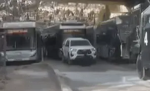 דריסת מפגין בירושלים