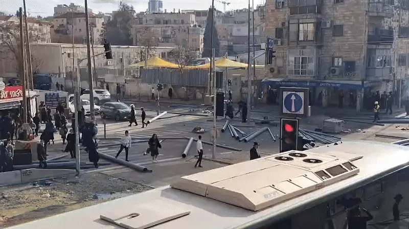 הפגנות חרדים ירושלים