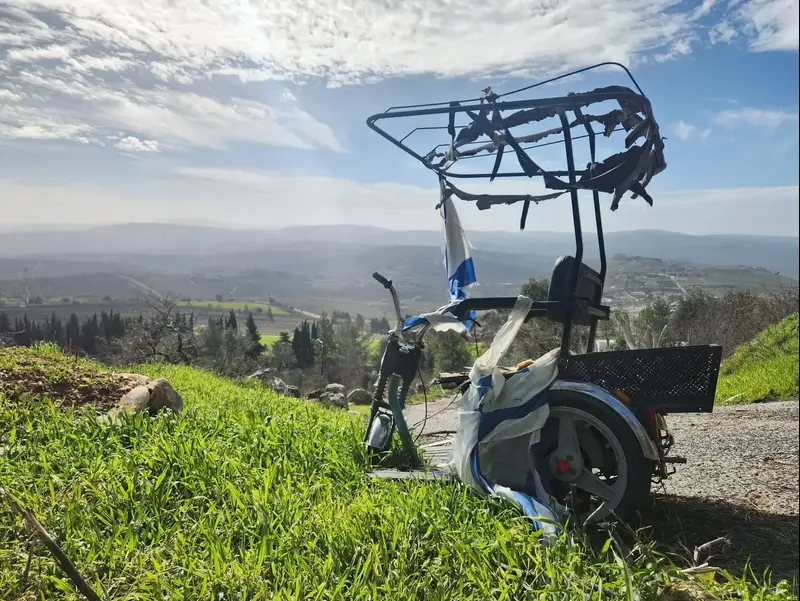 קלנועית שרופה, מנרה, 26 בינואר 2026