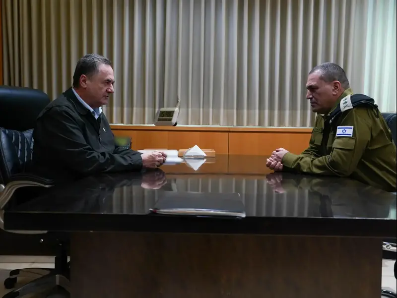 אחרי פגישת הבזק בוושינגטון, הרמטכ"ל נפגש עם שר הביטחון