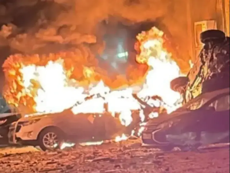 רצף אזעקות במרכז הארץ, שריפות פרצו בכמה מוקדים