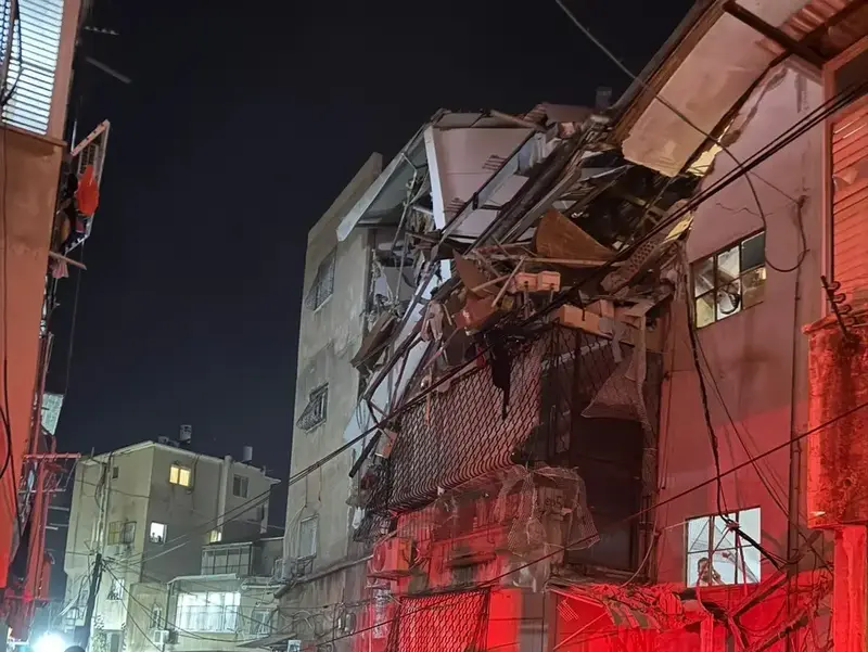 נפילה בבני ברק