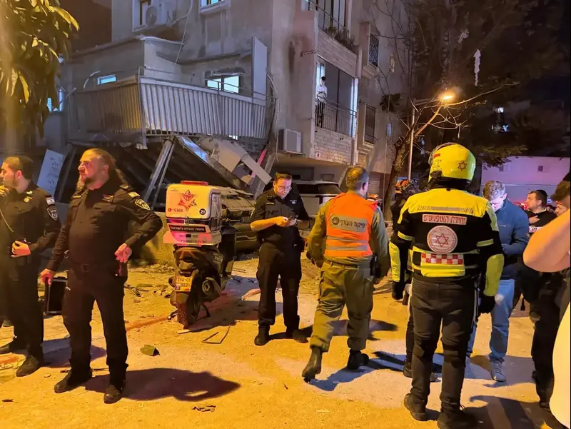 נפילה בבני ברק