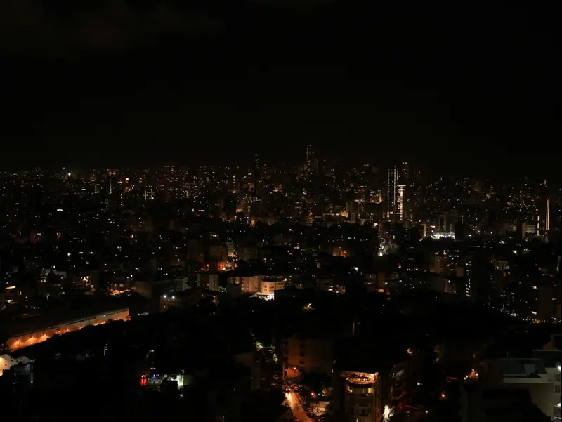 טהרן חשוכה לאחר תקיפת תשתיות חשמל 29.3.26