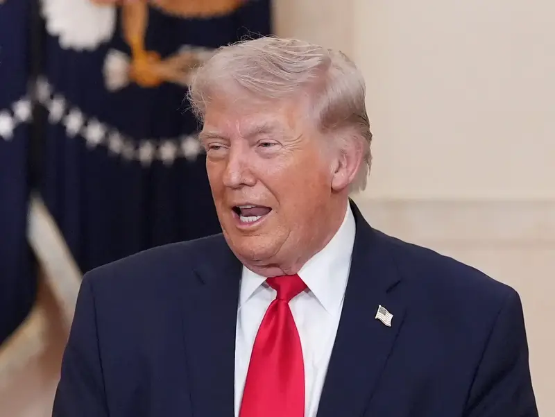 נשיא ארה"ב דונלד טראמפ נשא נאום לאומה על מלחמת איראן בבית הלבן בוושינגטון