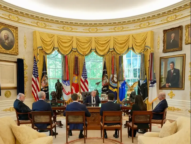 שיחות השלום בין לבנון לישראל בבית הלבן. 24.4.26